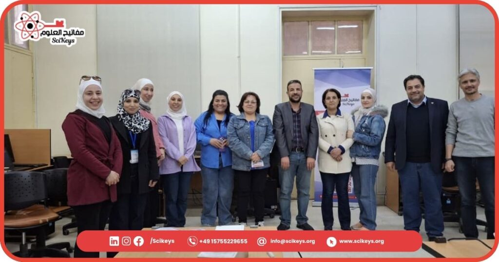 جمعية مفاتيح العلوم تدعم مسيرة التحول الرقمي في جامعة دمشق
